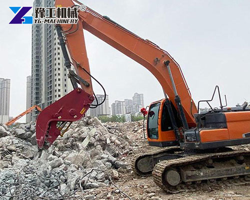 Hydraulic Pulverizer Application