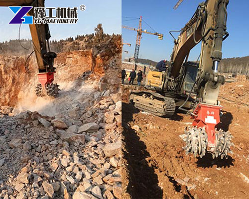 Hydraulic Rock Drum Cutter