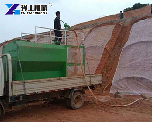 Hydro Seeder Machine Application