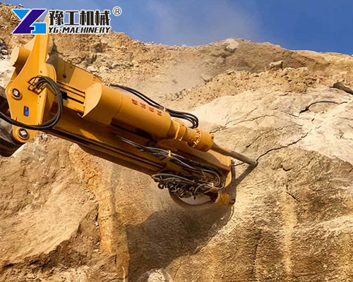 Integrated Drill and Splitting Machine