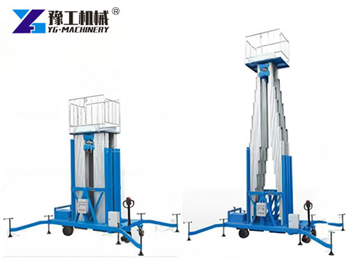 Mast Aluminum Alloy Lifting Platform