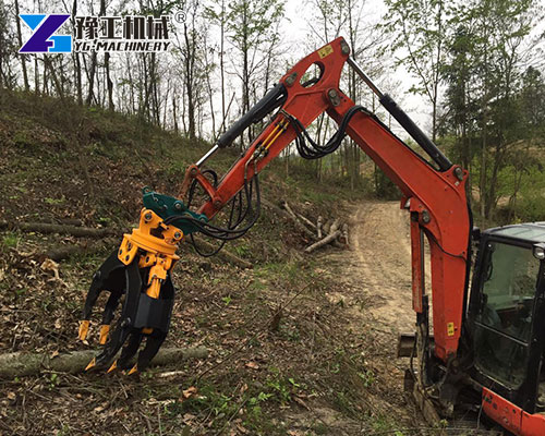 Mini Excavator Log Grapple for Sale