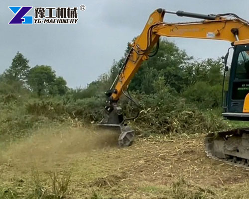 Mini Excavator Mulching Head