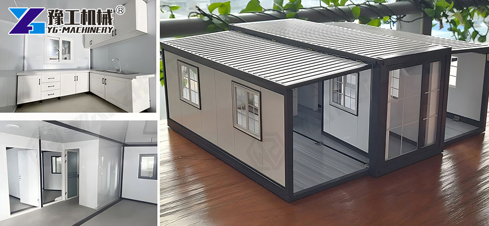 Mobile Expandable Prefab House Layout