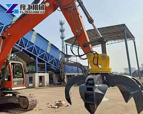 Orange Peel Grapple for Excavator Attachments