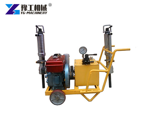 Portable Hydraulic Rock Splitter
