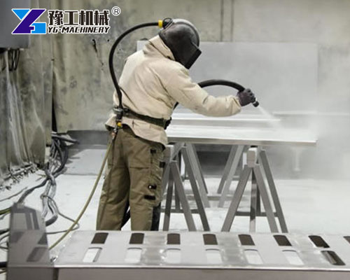 Portable Sandblaster Machine Application