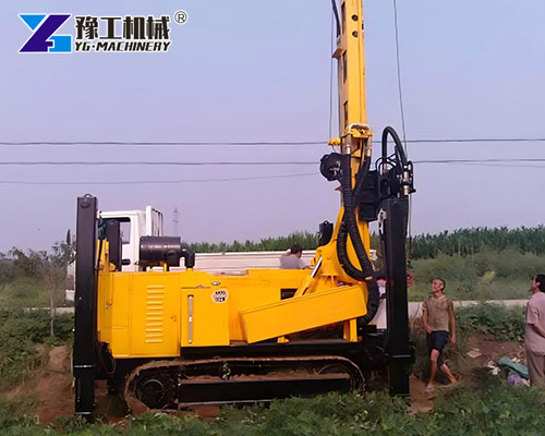 Rock Borehole Water Well Drilling Rig Machine