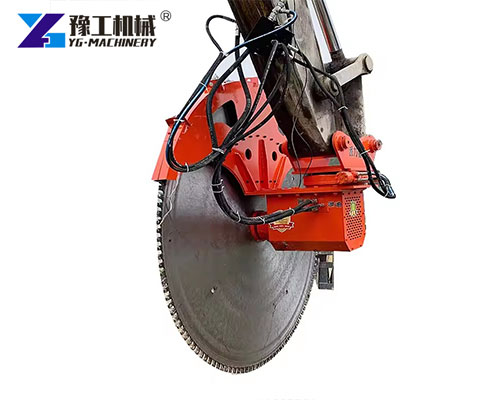 Rock Saw Attachment for Excavator