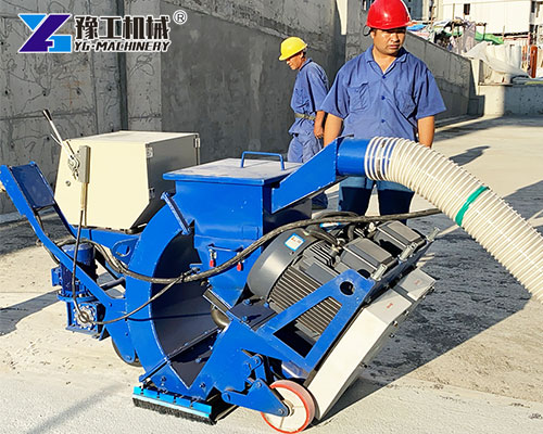 Shot Blast Concrete Floor