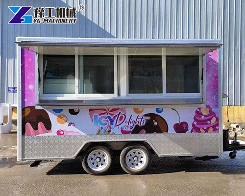Small Ice Cream Trailer