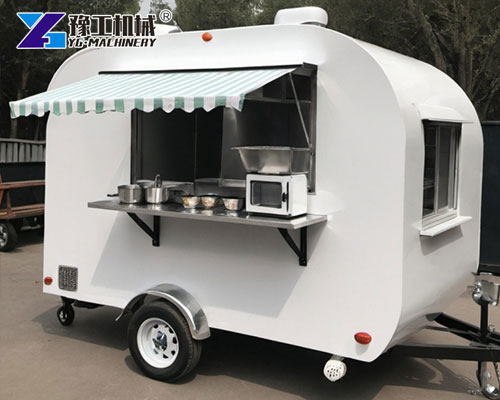 Small Mobile Food Trailer