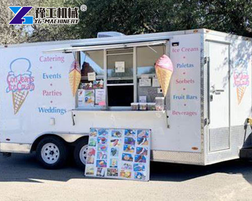 Soft Serve Ice Cream Trailer