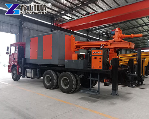 Truck Mounted Borehole Drilling Machine