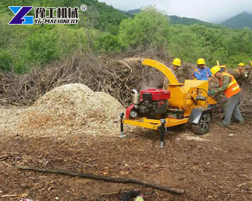 Wood Chipper And Shredder Machine