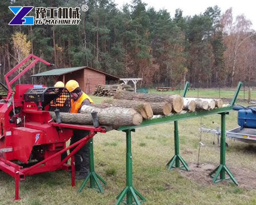 Wood Cutting and Splitting Machine