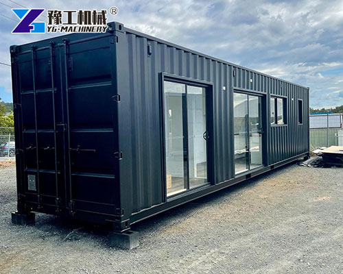 2-bedroom 40ft container home exterior