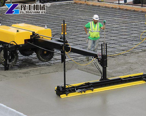 Automatic Laser-Guided Screed