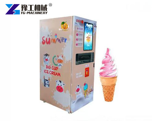 Coin Operated Ice Cream Machine