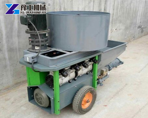 Construction Mortar Mixer-Sprayer Unit