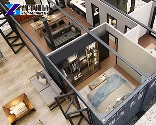 Customizable 40ft container interior