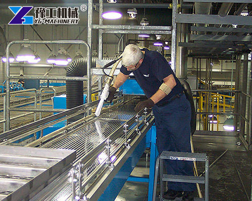 Dry Ice Cleaner for the Food Industry