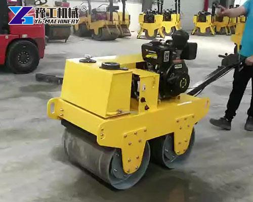 Durable Double Drum Compactor