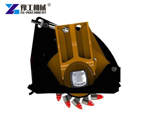 Excavator Cold Planer Attachment
