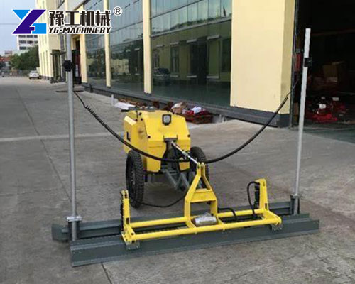 Hand-Guided Concrete Laser Leveler