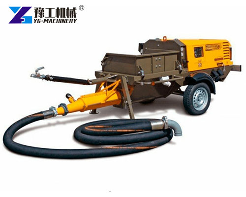 High-Performance Concrete Pump Trailer