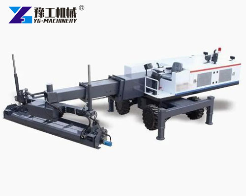 Long-Reach Laser Screed Machine