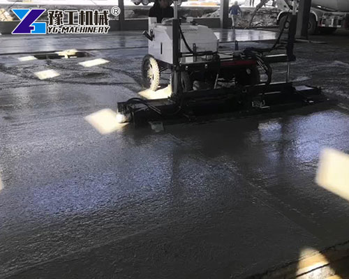 Radio-Controlled Concrete Leveling Machine