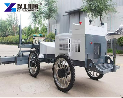 Ride-On Laser-Guided Floor Leveler