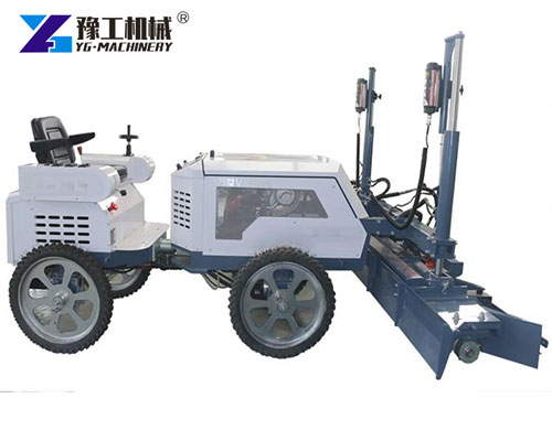 Ride-On Laser Screeds
