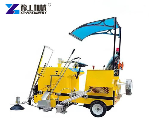 Ride-on Striper Marking Parking Lot Lines