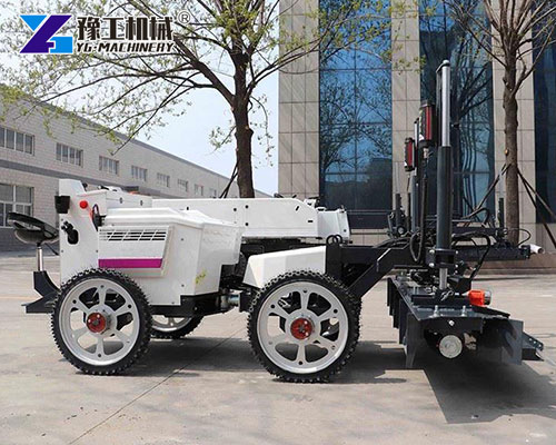 Ride-On Vibrating Laser Screed
