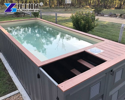 Shipping Container for Swimming Pool