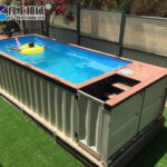 Shipping Container Swimming Pool