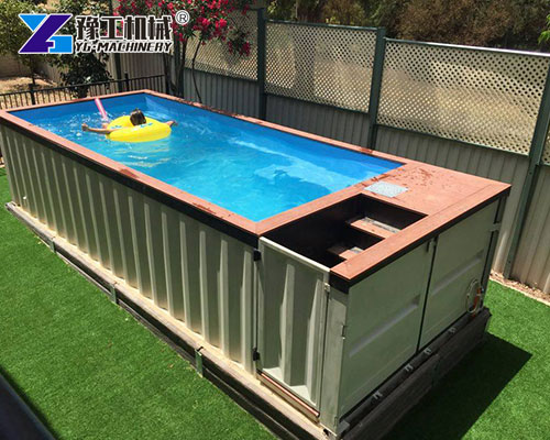 Shipping Container Swimming Pool