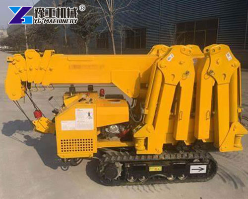 Spider Crane for Tight Spaces