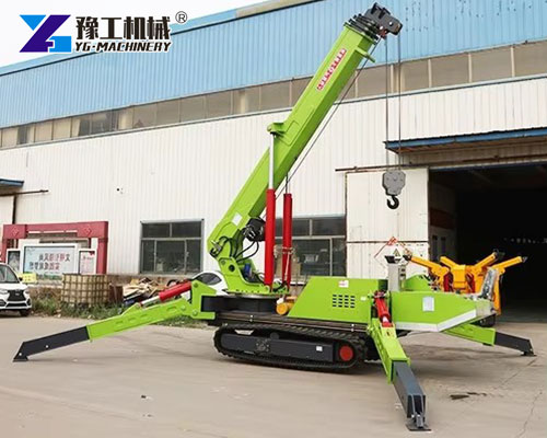 Spider Lift Crane Working