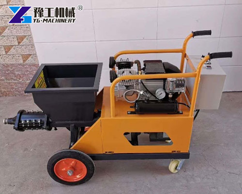 Stucco Sprayer Machine With Easy-Clean Design