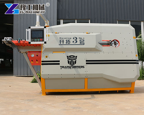 Touchscreen Rebar Bending Control