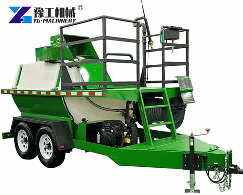 Trailer-Mounted Hydroseeding Machine