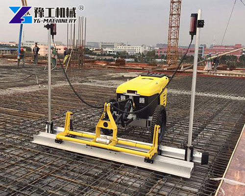 Walk-Behind Vibrating Laser Screed