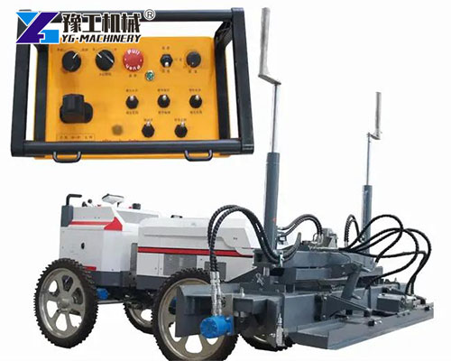 Wireless Laser Screed with Remote