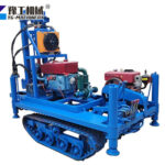 150m depth crawler drilling machine