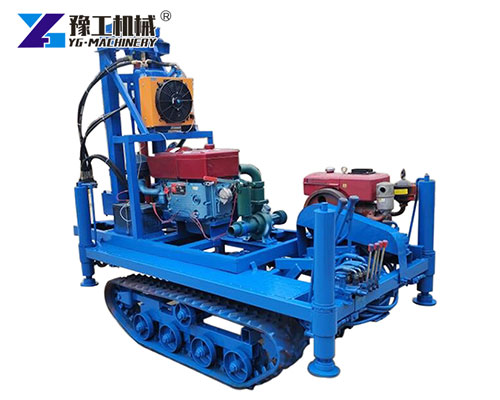 150m depth crawler drilling machine
