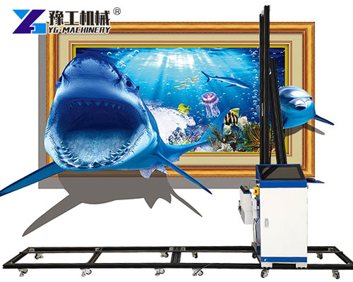 3d vertical wall printing machine