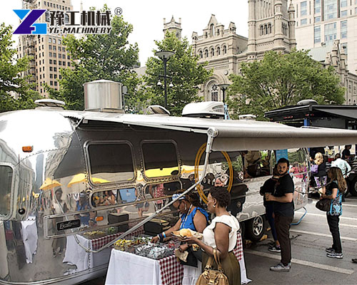 Aluminum body Airstream Food Trailer